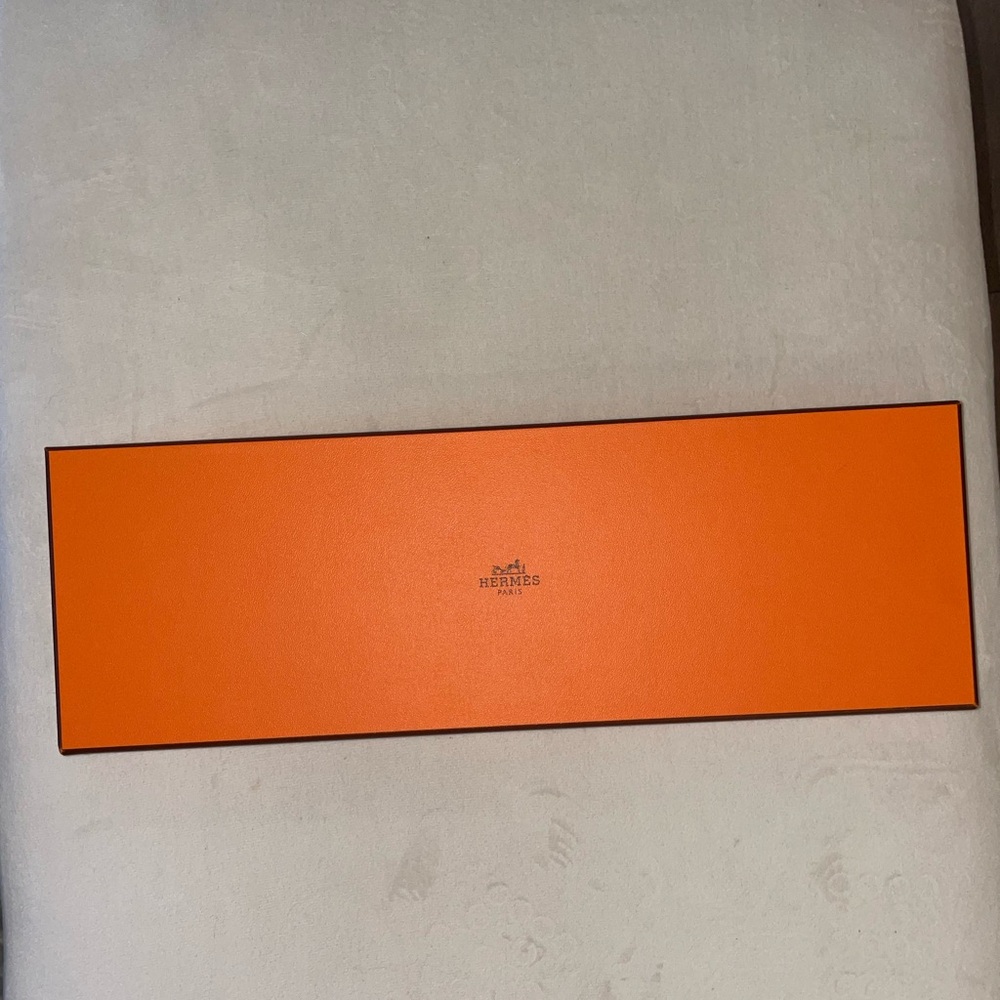 Hermes scarf empty box